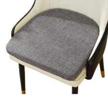 Coussin doux et épais rempli de perles de coton-Gris foncé 1