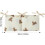 Nappy Caddy Organiser with 2 Pockets, Bedside Caddy for Cot, Nursery Boo Bear 3