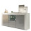 Sideboard 145cm Aurora - White & Grey Gloss Doors 8