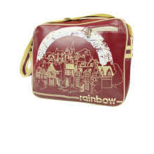 Rainbow Messenger Bag (Unisex Red)