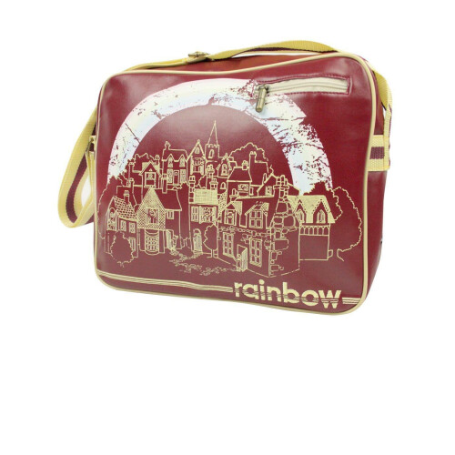 Rainbow Rainbow Messenger Bag (Unisex Red)
