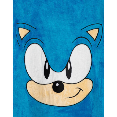 Sonic The Hedgehog Sonic the Hedgehog Blanket Hoodie (Boys Blue) 2