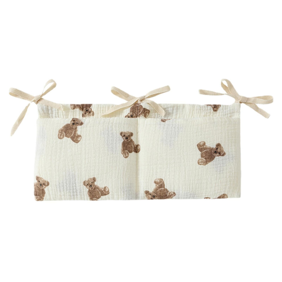 Baby Organiser, Multifunctional Diaper Organiser with 2 Pockets, Nursery Storage