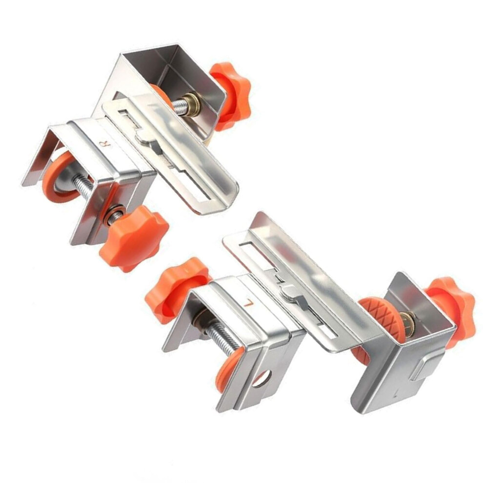 Drawer Panel Installation Clip Woodworking Fixing Clamp For Front Panel Positioning Cabinet Face Frame Alignment 1 Pair 9164114281630