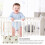 Nappy Caddy Organiser with 2 Pockets, Bedside Caddy for Cot, Nursery Boo Bear 4