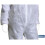 Work  made of white polypropylene with hood, 45 g/m, multicolored 2