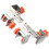Drawer Front Panel Installation Clamp  1 Pair, Jig For Cabinet Face Frame Alignment NoHandle, Adjustable Mounting 5