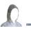 Work  made of white polypropylene with hood, 45 g/m, multicolored 5