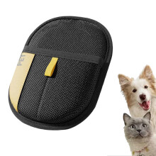 Pet hair remover gloves, reusable cat grooming gloves, for carpets, sofas, beds, clothing.