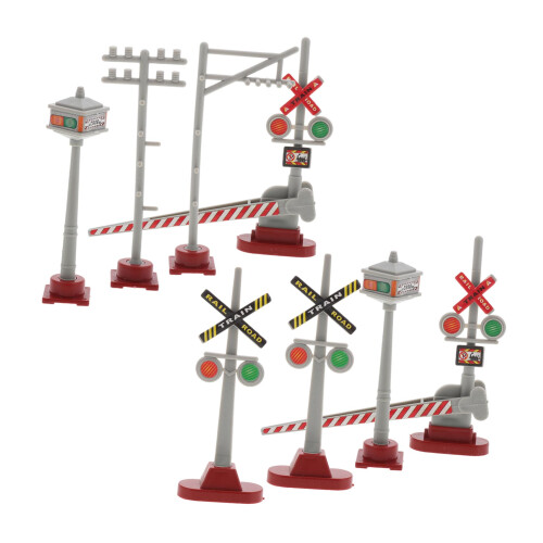 Railway Model Light Table Decoration Made of Sand Plastic