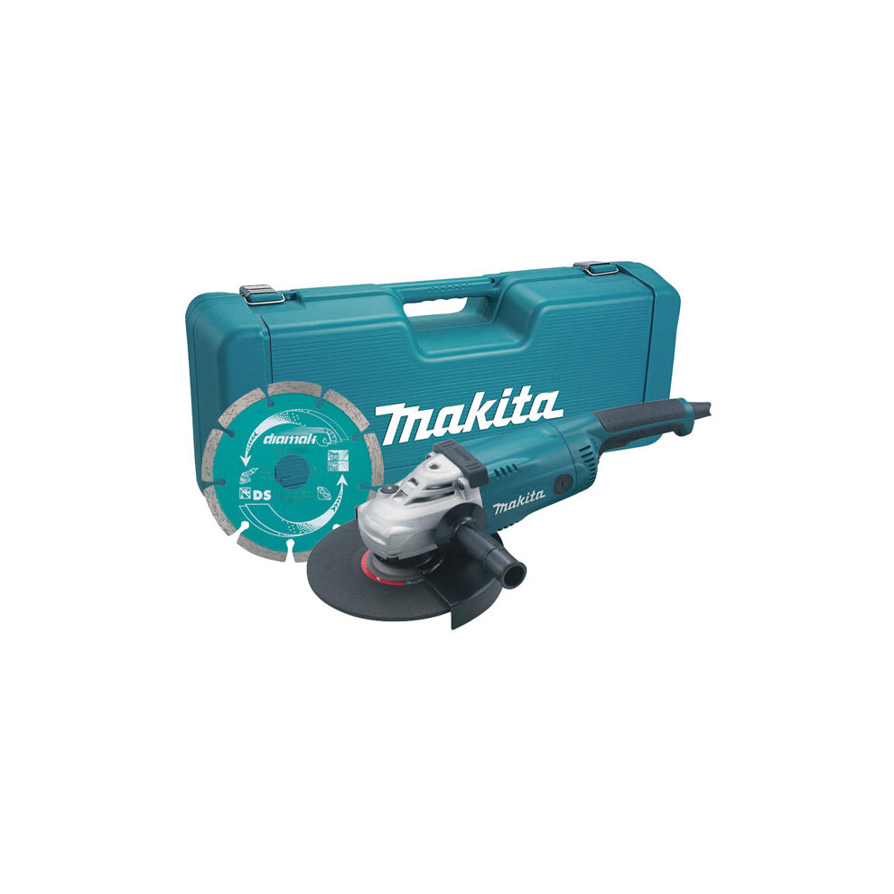 Makita GA9020KD 230mm Angle Grinder with Diamond Blade 240v