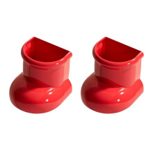 Magnetic Boot Stand SpaceEfficient Designs Sturdy and Stylish Craftsmanship Made of Practical ABS Materials Red