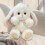 Bunny Craft Kit – sewing set, movable joints, handmade rabbit, includes instructions and plush felt materials 2