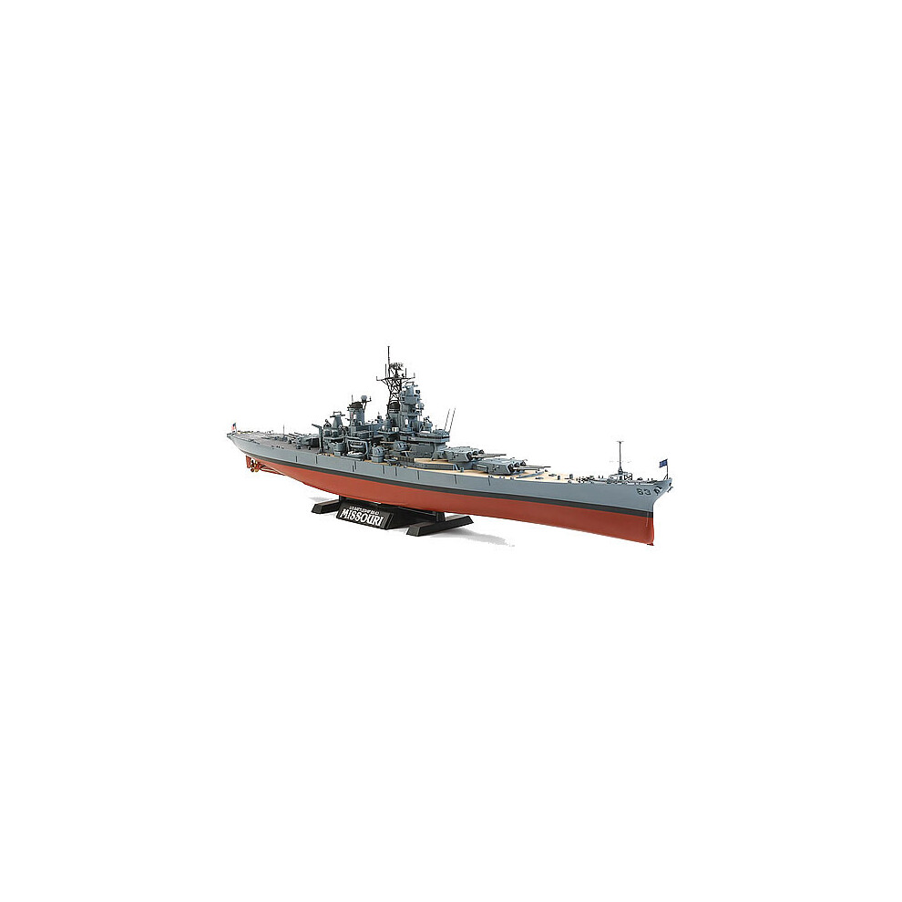 USS Missouri 1991 - 1/350 Ship Model Kit - Tamiya 78029