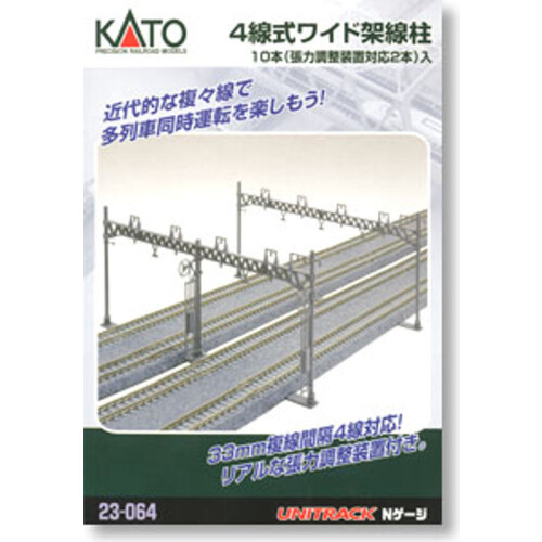 Quadruple Track Catenary Gantries (10)