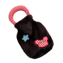 Bouillotte thermique douce pour la relaxation musculaire-Noir