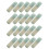 Mallette de rangement pour cotons-tiges, 20-Bleu transparent 1