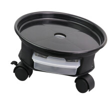 Support carré pour plantes, roue en métal, adapté à l'intérieur-3