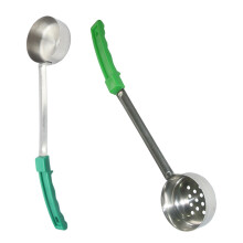 Lot de 2 cuillères de contrôle des portions en acier-4 onces