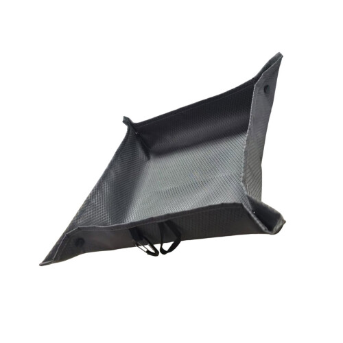 Space Efficient Felt Cushion Storage Solution for Home Car-grey