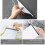 All-purpose Mini Squeegee, Smooth Surface Cleaning For Shower Doors And Windows, Ergonomically Designed Handle For Comfortable Grip And Easy Storage W 4