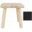 Wooden Step Stool with Rounded Corners, Solid Wood Construction for Enhanced Durability, Easy to Clean Smooth Surface, Detachable Legs for Versatile U 2