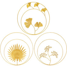 Dream Catcher Metal Craft Hoop, Macrame Ring for DIY Wall Hanging, Bring a Modern Farmhouse Style to Your Home Decor with 11 IN Round Metal Wall Decor