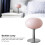 Dimmable Bedside Lamp, Simple Modern Table Lamp with Iron Base for Reading Home (Pink) 8