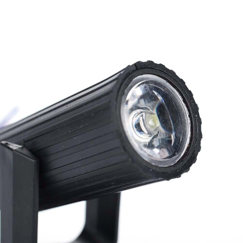 Προβολέας Σκηνικού Φωτισμού LED, Φορητός για Μεταφορά, Ρυθμιζόμενη Γωνία Φωτισμού, 2