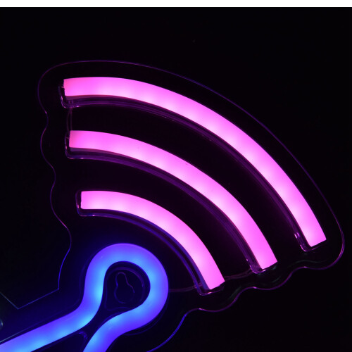 Anime Neon Sign Dimmable LED Wall Art για Υπνοδωμάτιο Ανδρική Σπηλιά Τροφοδοτείται από USB 2