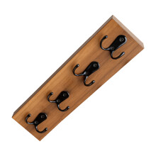 Vertical Wall Mounted Key Holder with Hook Decorative Farmhouse