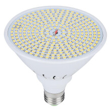 (As show, One size) E27 10W 290LED Chip Garden Greenhouse Plants Growing Light for Flowers Potted Plants 85V?265V