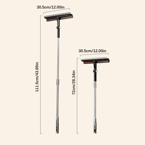 Professionele Glasschraper Tool Telescopische Ontwerp Stabiele 2