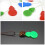 (As show, One size) Automatic Needle Threader, 50 Pieces Gourd Shaped Needle Threader for Hand Sewing and DIY Sewing Machine 5