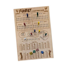 AWHAO Golf Cube Board Game, Family Fun, Golf Dice for Travel, Interactive Family Game