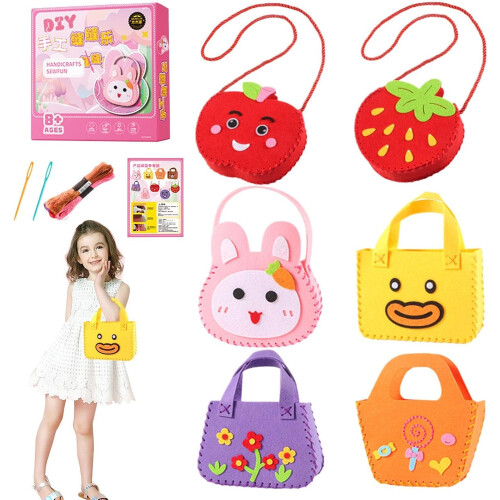 Sewing Kit For Beginners, Kids First Sewing, Small Bag Craft 1