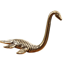 Tierstatue aus Metall, Nessies-Figuren, dekorative Objekte für-B