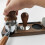 Natural Wood Stand for 51mm Coffee Tamper Secure Storage Easy 2