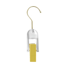 Modern Scarf Holder With Electroplated Steel Hook For-4