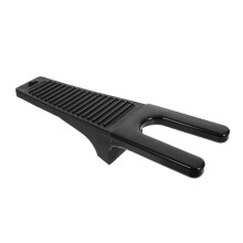 Boot Puller Shoe Boot Remover Boot Jack Shoes Puller Foot Scraper with Rubber Grip Inlay for Mud Remover Garden Floor Clay Remover Black