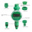 User Friendly Garden Irrigation Timer with Simple Interfaces for 6