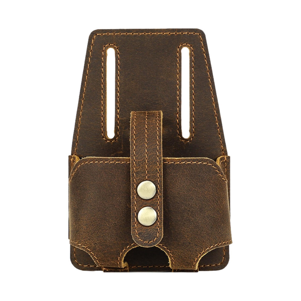 Tape Measure Holder Abrasionresistant Leather Belt Clip For Belts Lowprofile Measuring Tape Holder Accessory 9189345044489