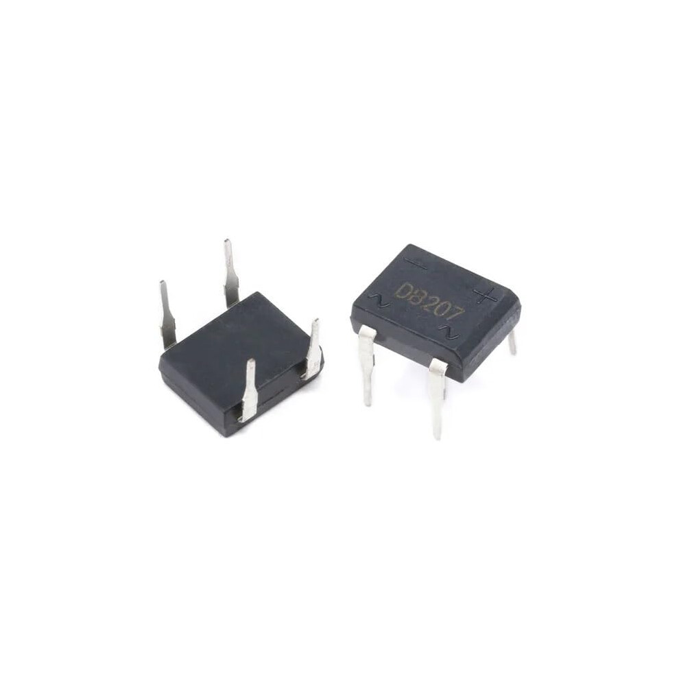 Db207 Dip4 Bridge Rectifier 1000V 2A 10 Pieces Lot Dip Package 9189345044557