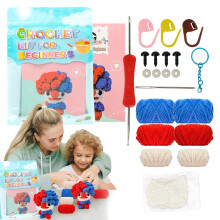 Crochet Doll Kit, Easy Crochet Kits For Kids, Beginner Friendly Crochet Kits