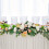 Sturdy Silk Fabric Artificial Exotic Plant-6 types 60piece 4