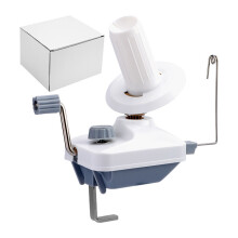 Desk Manual Yarn Winder Ergonomic Grip Yarn Winding Machine for
