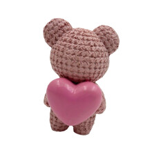 La conception multifonctionnelle en forme de cœur d'accent-Rose