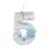 Fantasy Winter Snowflake Theme Birthday Number Candle For-5 1