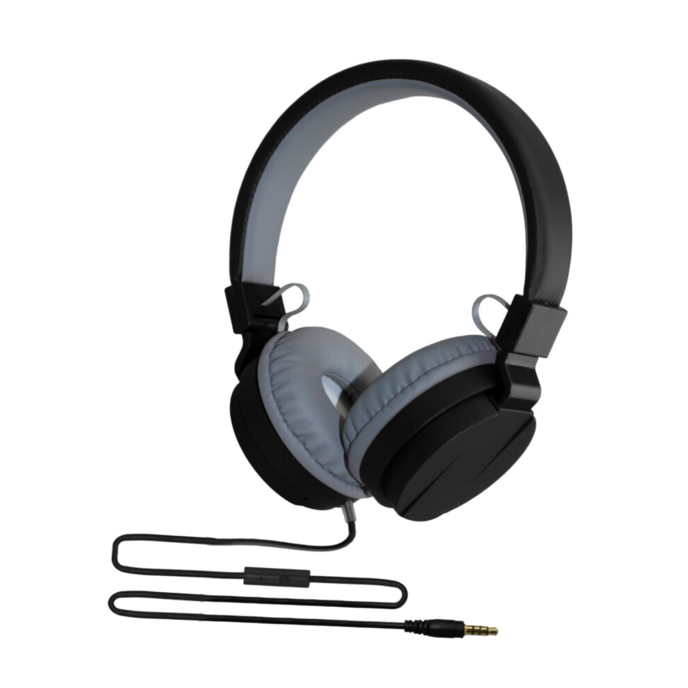 Wired Headset Overear Headphones For Music And Gaming, 3.5Mm Audio Jack, Compatible With Pc Laptop Mobile Black 9412369161468