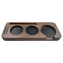 Natural Wood Stand for 51mm Coffee Tamper Secure Storage Easy